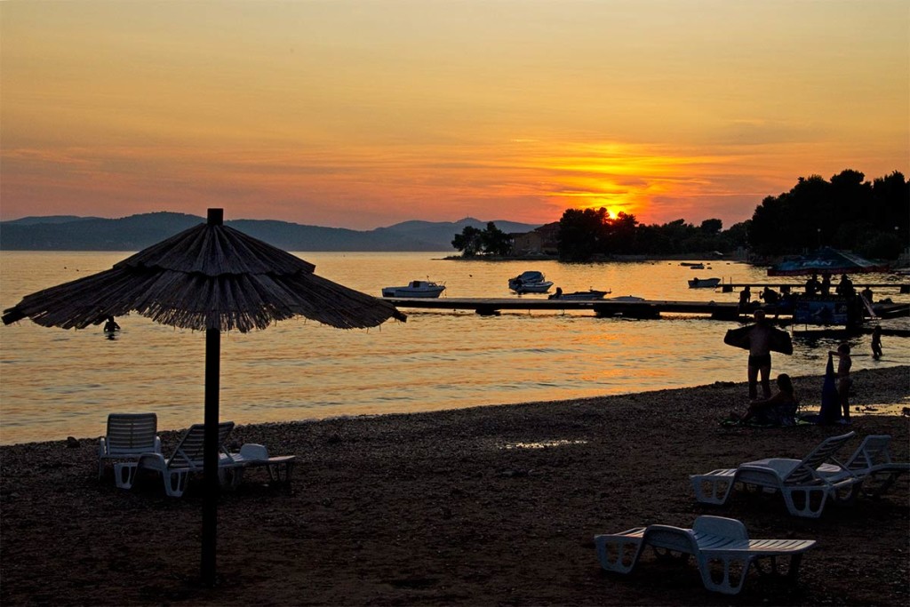 Ein wundervoller Strand in Kroatien