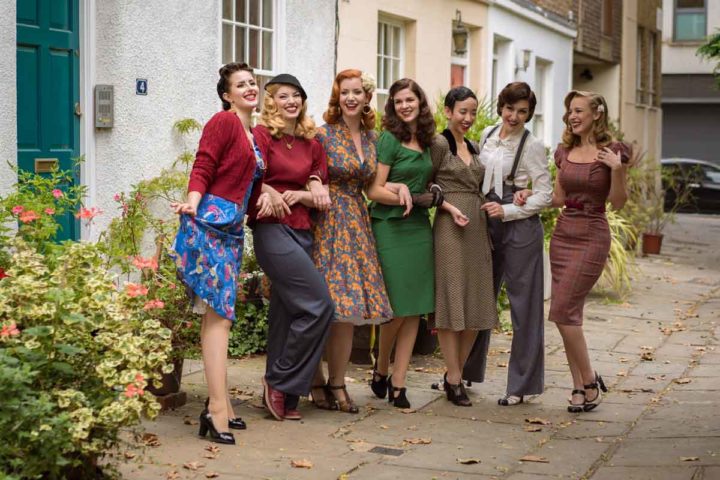 Elegant und glamourös: Die neue Herbstmode im Vintage-Stil bei Revival Retro