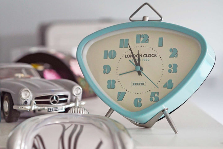 Retro Alarm Clocks and Cookie Boxes: vintage inspired Homewear I love