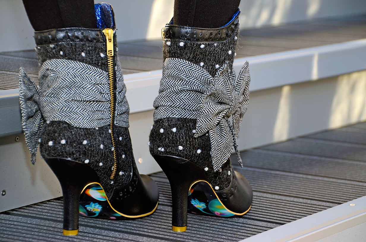 Wonderful retro Boots for Autumn and Winter: Rosie Lea by Irregular Choice  - RetroCat