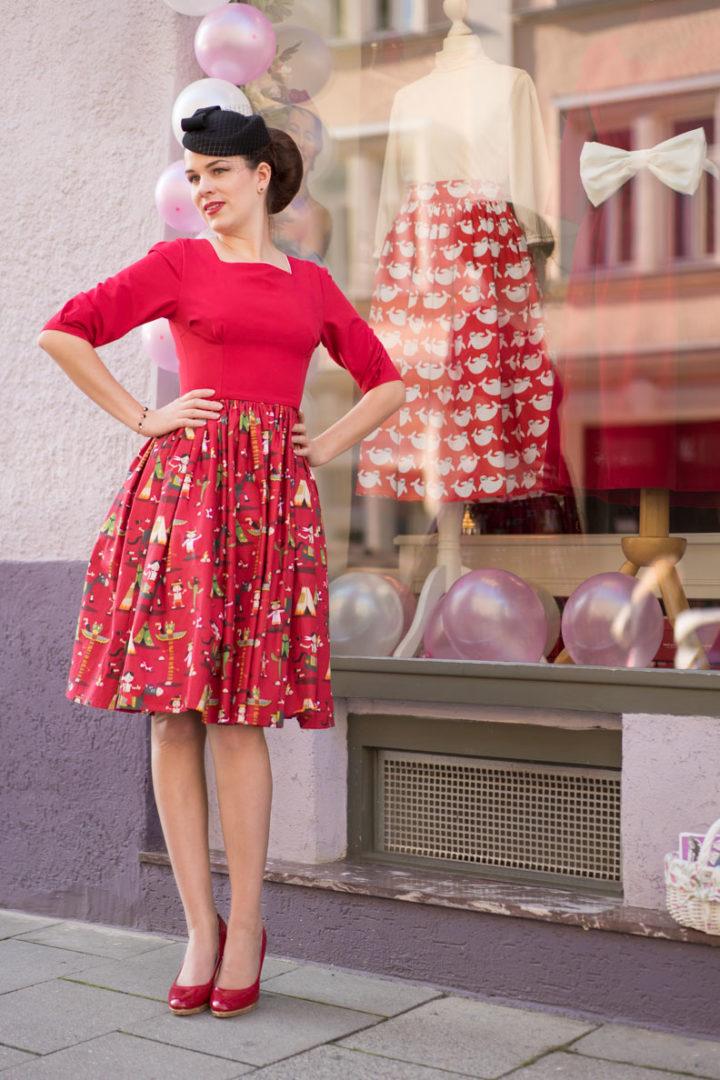 Grünten Mode HerbstWinter 2016 Samt, Novelty Print und 60erSchnitte