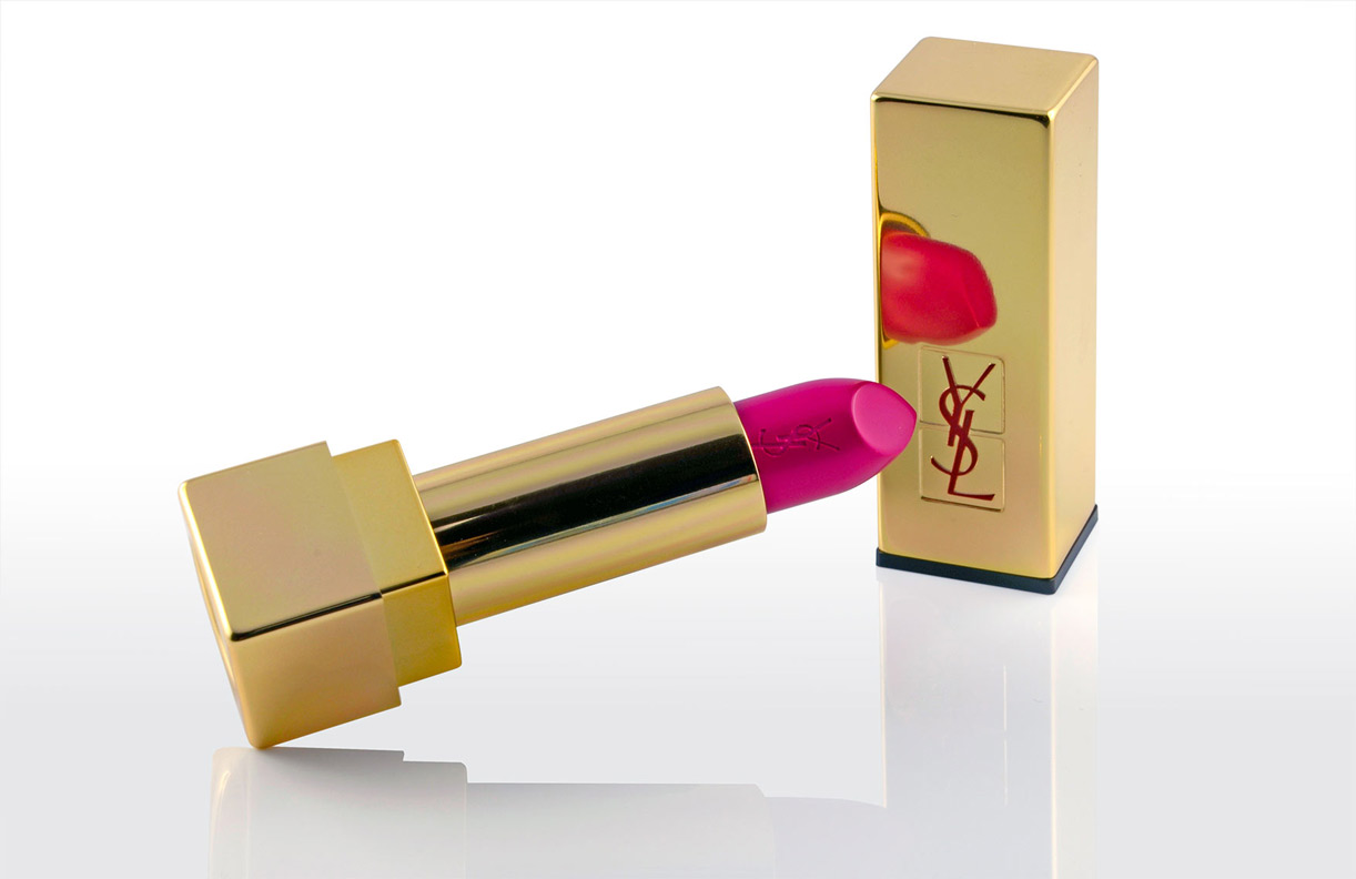 Der pinke YSL Rouge Pur Couture Lippenstift im Test