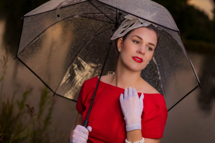 Tutorial: How to create a classy 50s Makeup for rainy Days