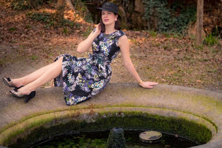 Flower Power: A beautiful Floral Dress by Daisy Dapper