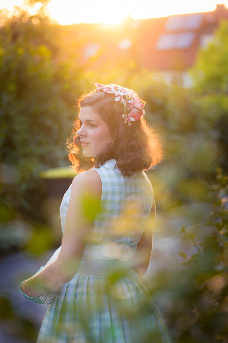 Blue Stockings, light Dresses: A Summer Outfit with Secrets in Lace & Dolly  and Dotty - RetroCat