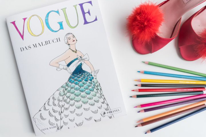 Für Modeliebhaber und Kreative: Das Vogue Malbuch