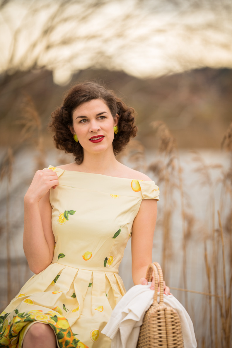 A yellow Lemon Dress: Das Swing-Kleid 