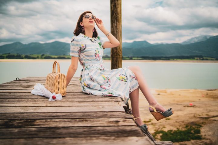 Seaside Glamour: “Daphne” by The Seamstress of Bloomsbury – a perfect Summer Dress