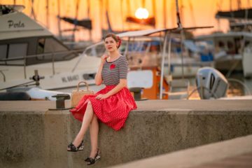 Perfect for the End of Summer: The Sailor Girl Outfit by Grünten Mode