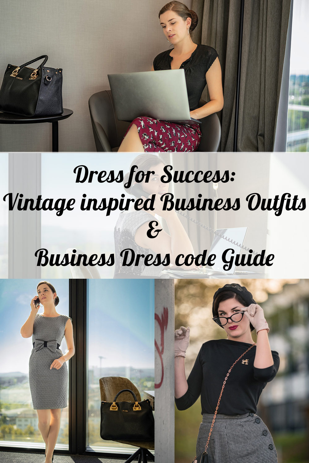 Dress for Success: Vintage inspired Office Outfits & Business Dress ...
