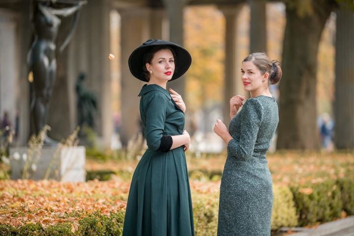 Autumn Day in a green Dress & some Tips on how to get through gloomy Fall Days