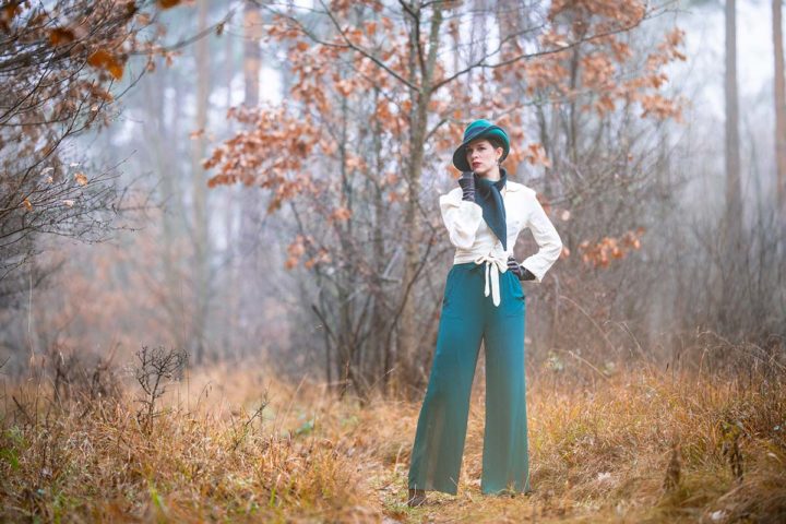 Die Marlene-Hose & ein Retro-Outfit, oder: Wann Frauen anfingen, Hosen zu tragen