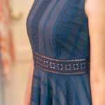 Transparente Details an einem Kleid von Honór Couture