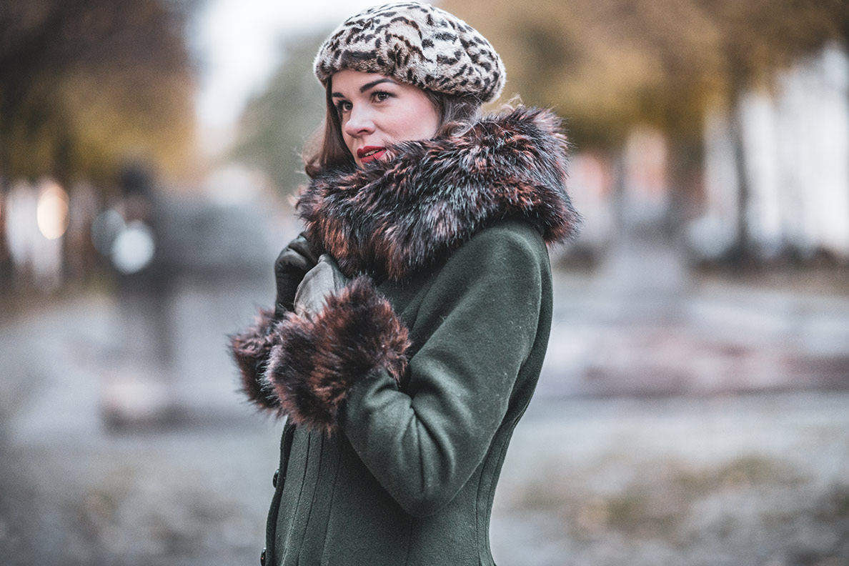 Retro cheap winter coat