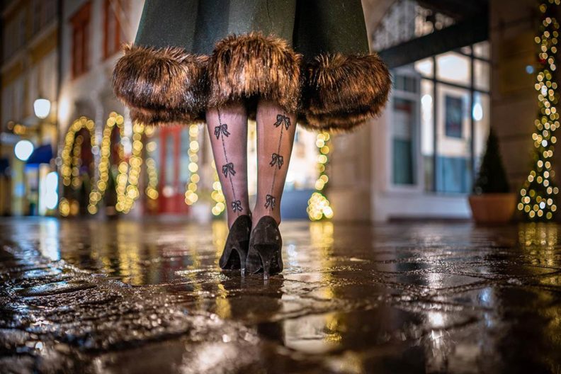Christmas Tights from glamorous to kitschy and how to style them