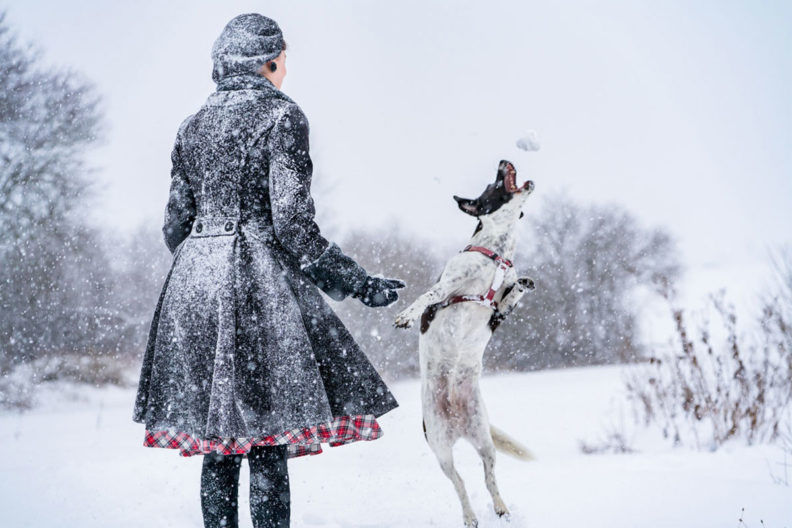 Röcke und Kleider im Winter tragen - RetroCats Tipps