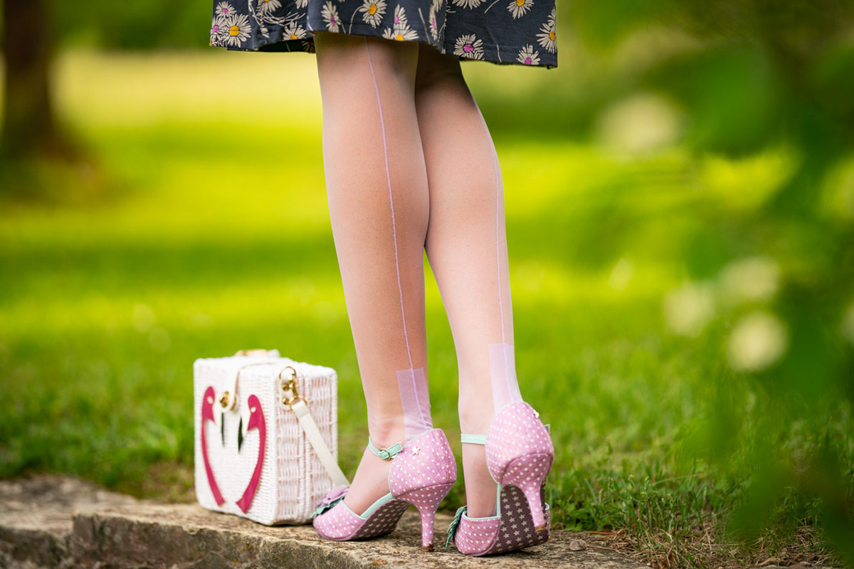 Style It With Pink Tights and Heels