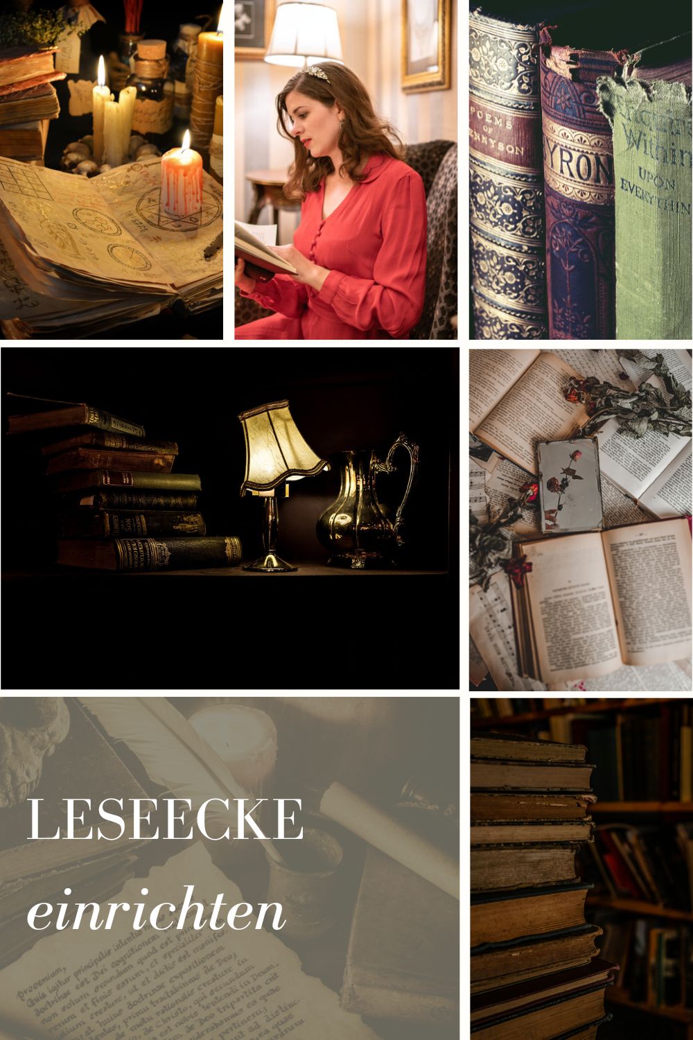 Inspiration für eine gemütliche Leseecke im Vintage-Stil