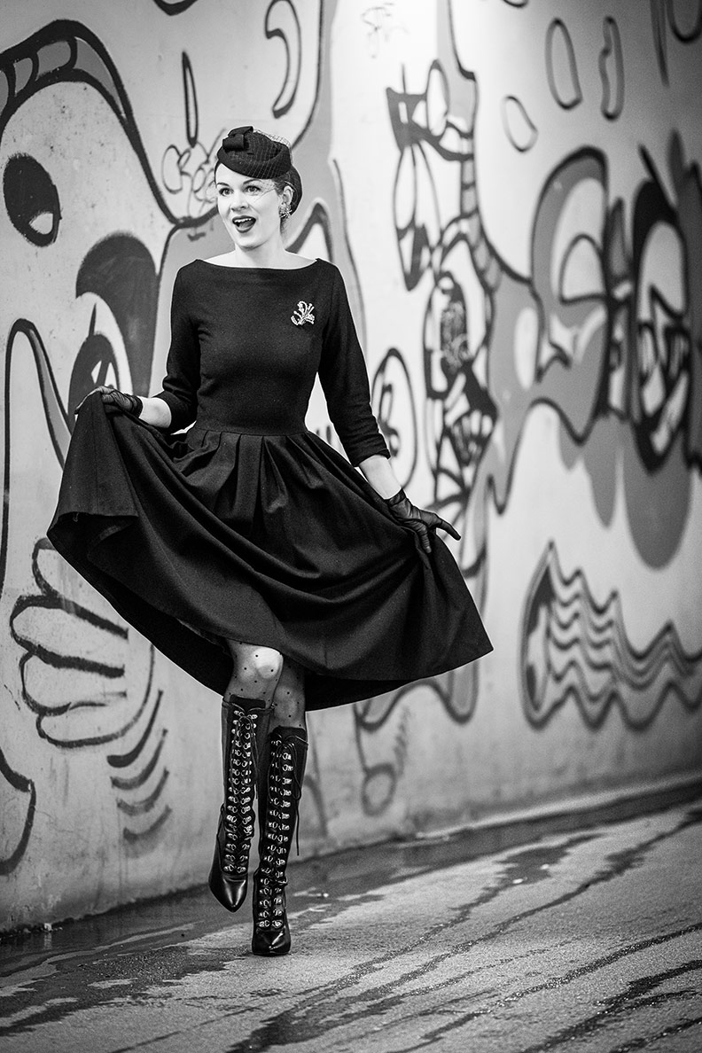 Zarte Nylons im Winter tragen So geht's ohne zu frieren RetroCat