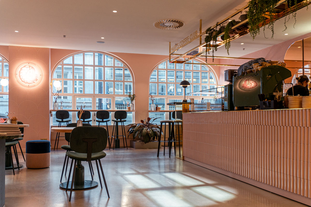 Ein Traum in Rosa und Grün: Mary's Coffee Club in München