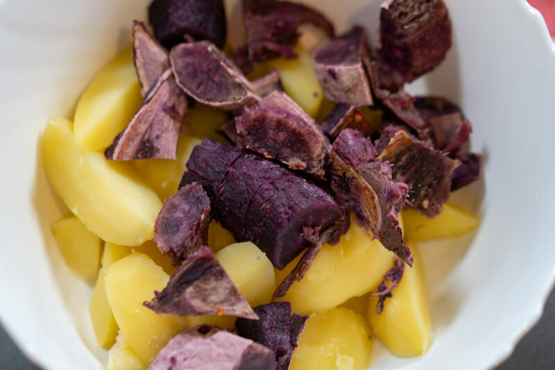 Vegane Gnocchi aus Süßkartoffeln &amp; Kartoffeln: Einfaches Rezept