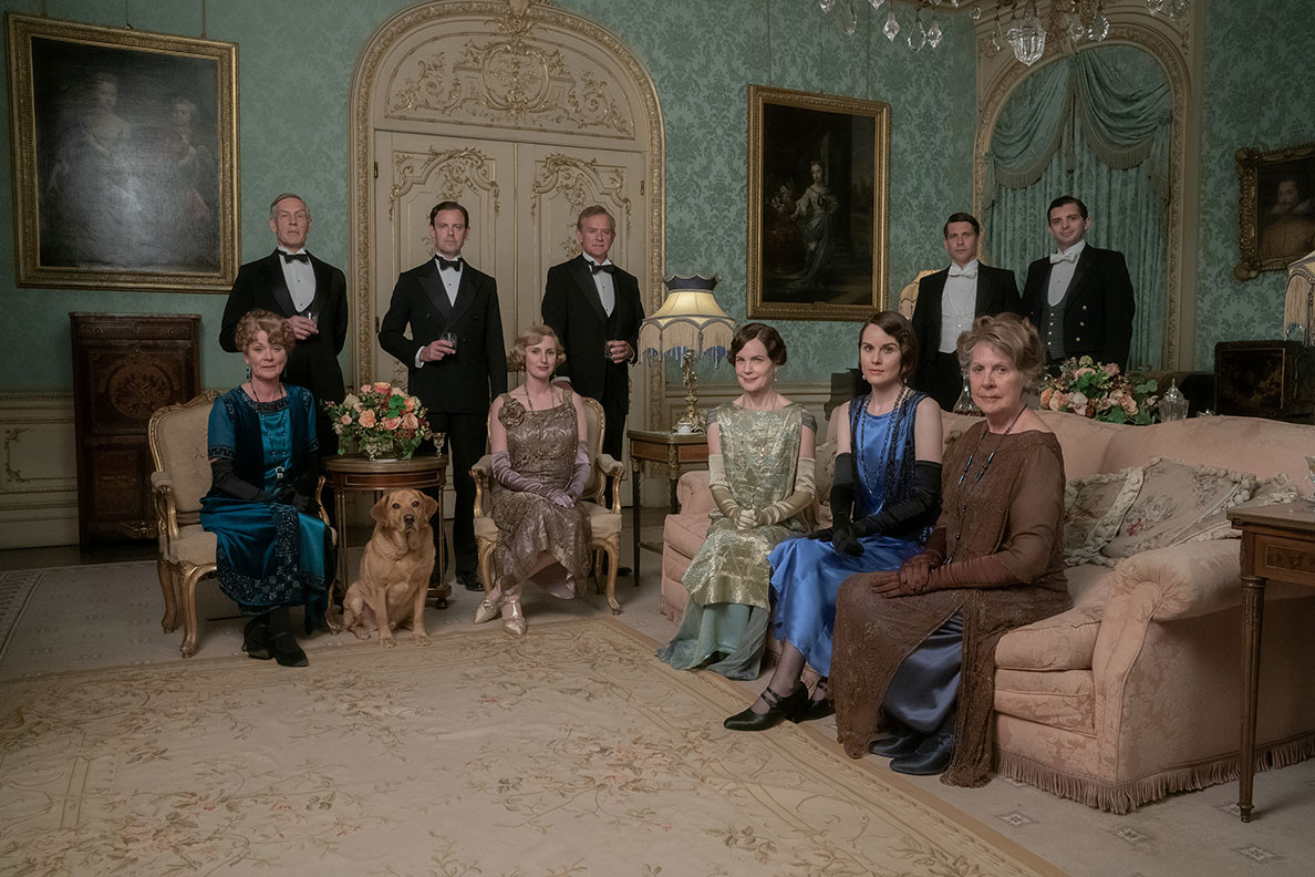 Ein Teil des Casts von Downton Abbey II