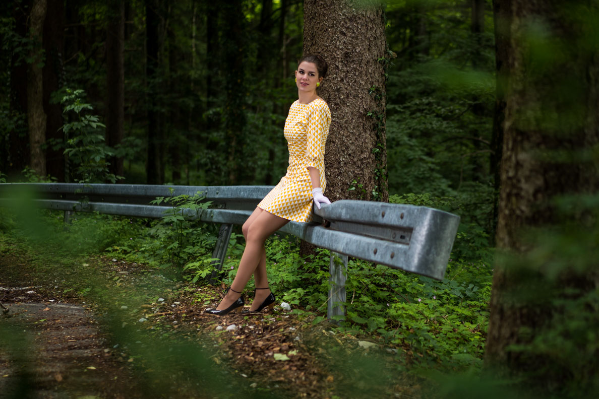TopVintage Fashion Summer Sale 2022: A yellow 60s Dress