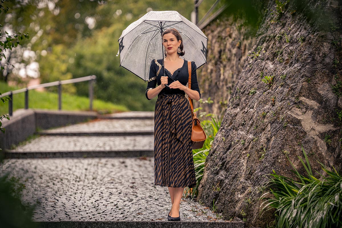 Der Herbst ruft! Ein glamouröses Outfit für die Übergangszeit