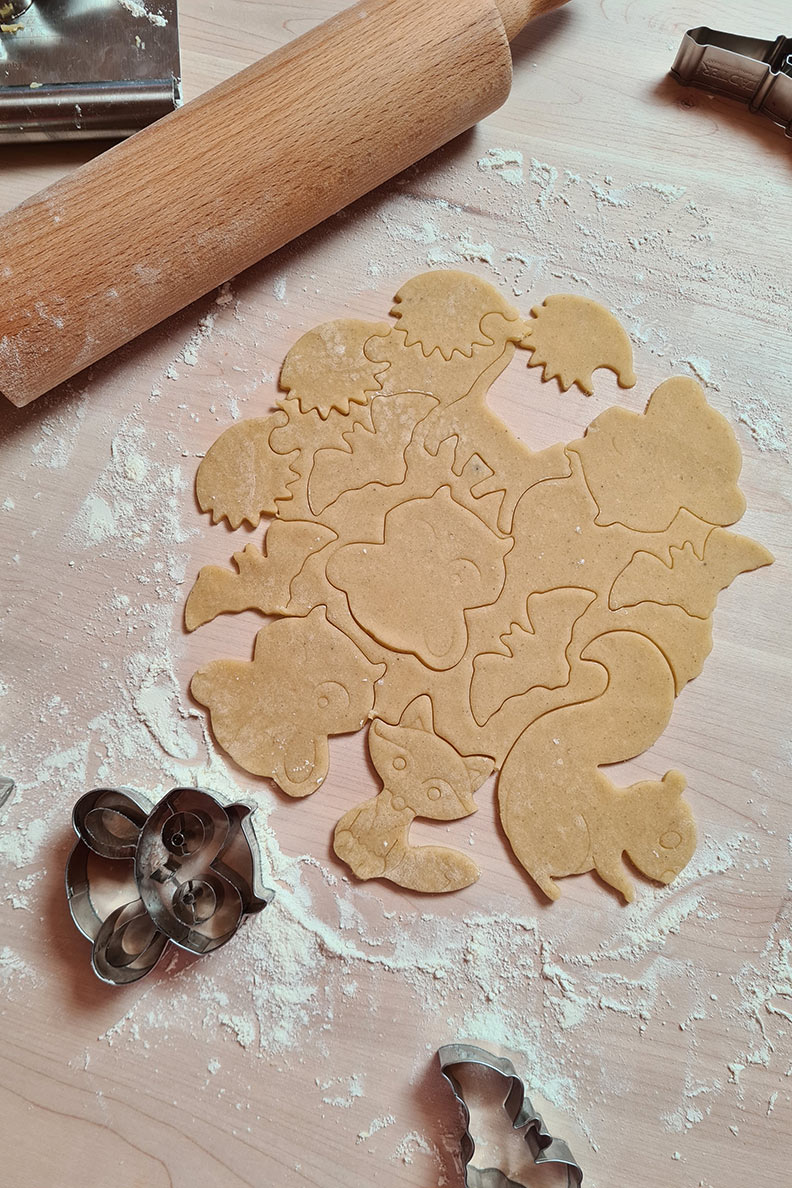 RetroCats beim Backen: Leckere Butterplätzchen gemacht mit Ausstechern