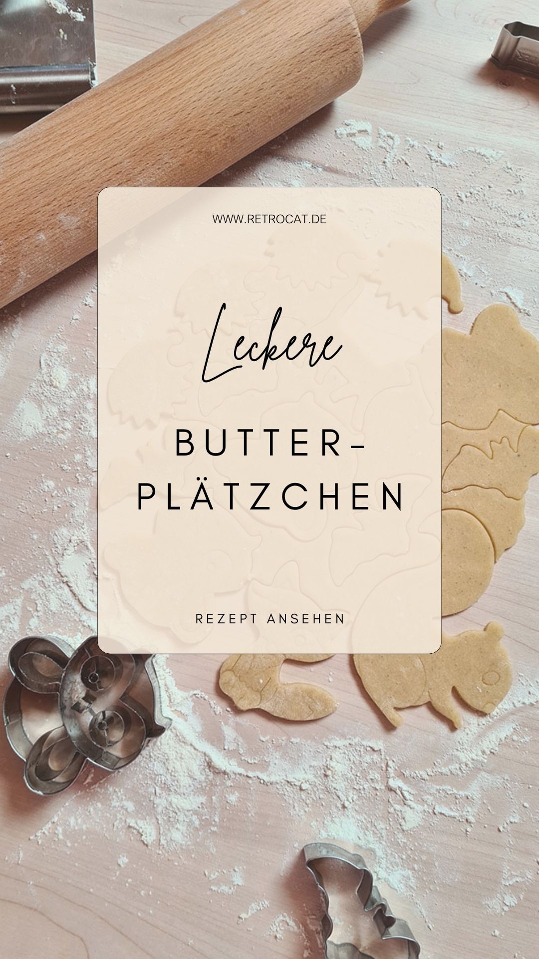 RetroCats Lieblingsrezept für Weihnachtsgebäck: Leckere Butterplätzchen mit Zuckerstreusel