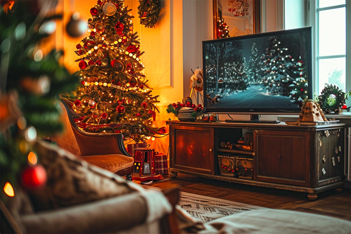 Me-Time zur Weihnachtszeit: Ein weihnachtliches Wohnzimmer