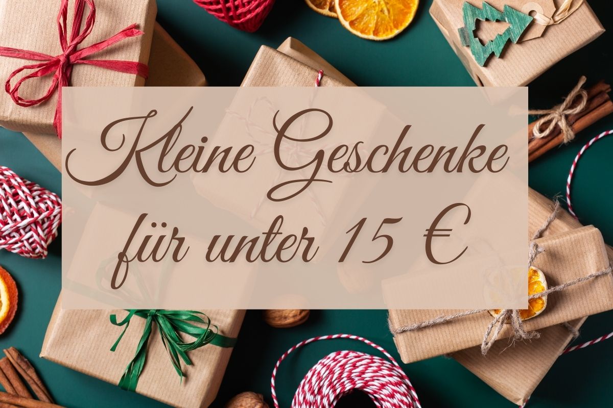 Klein aber fein: Kleine Weihnachtsgeschenke für unter 15 €