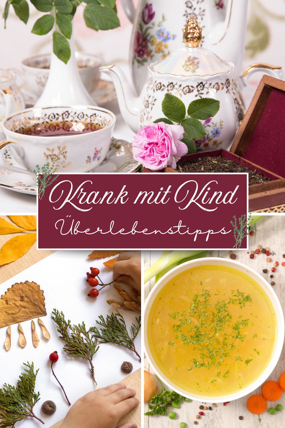 Krank mit Kind: Überlebenstipps für die Erkältungszeit