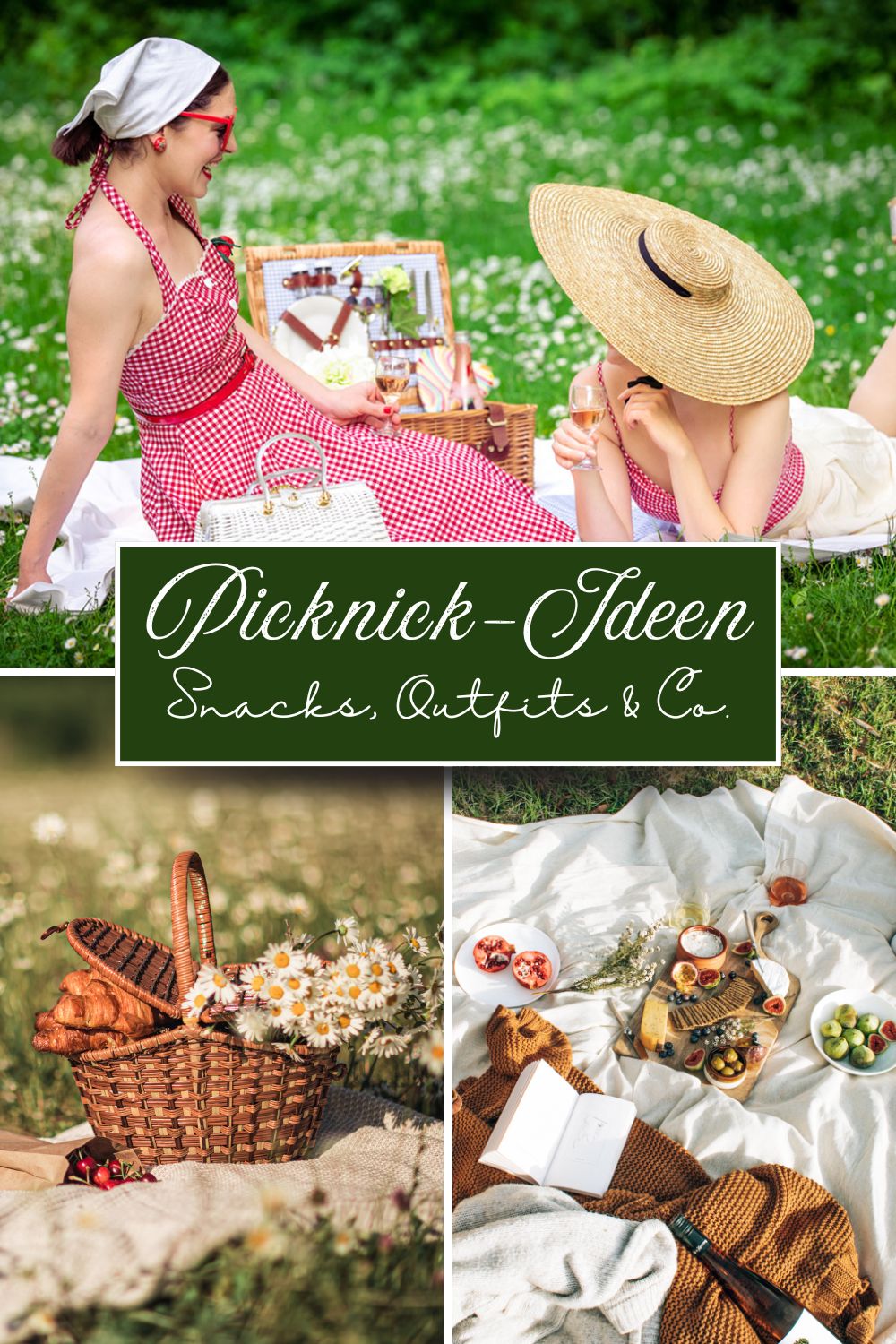 Picknick-Ideen: Retro-Outfits, Snacks und Beschäftigungen