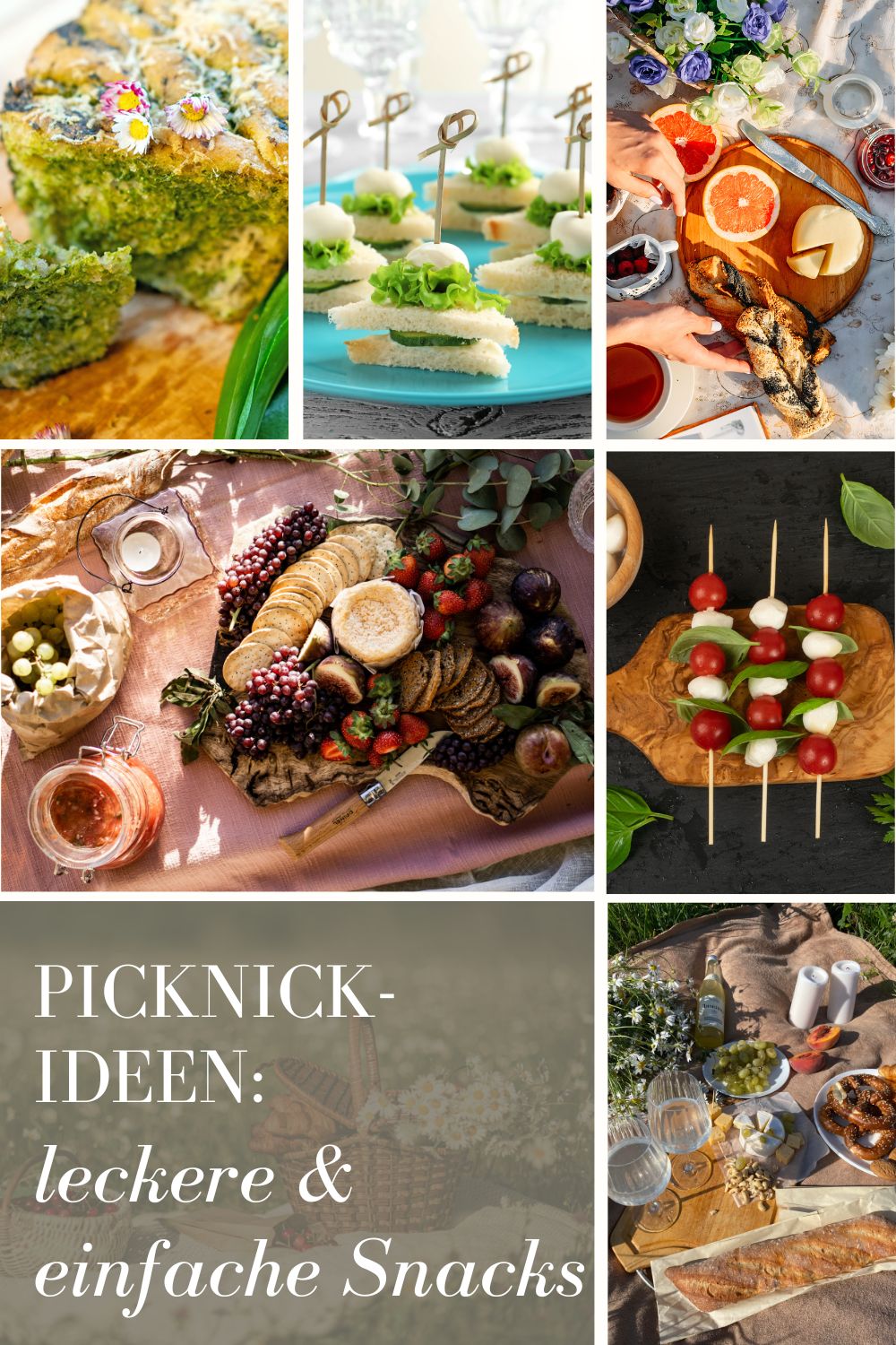 Picknick-Ideen: Leckere Snacks und einfache Rezepte zum Mitnehmen