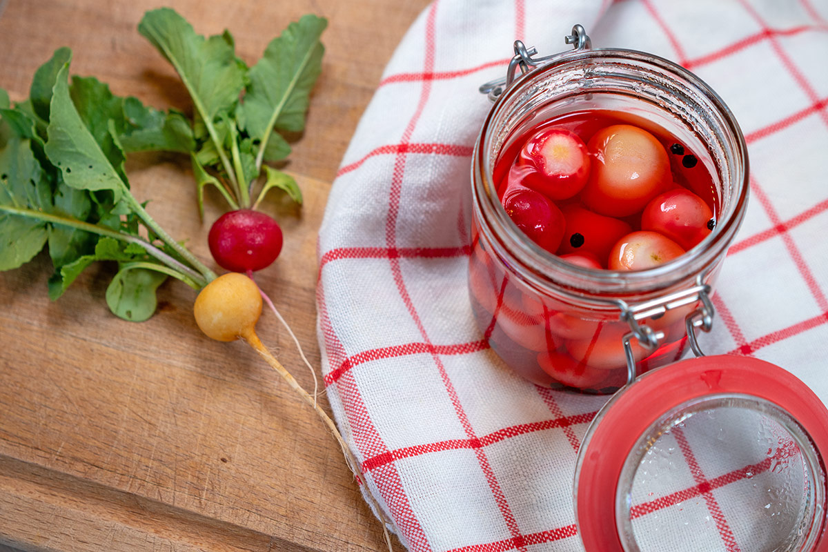 Schnell eingelegte Radieschen – einfaches Rezept zum Selbermachen