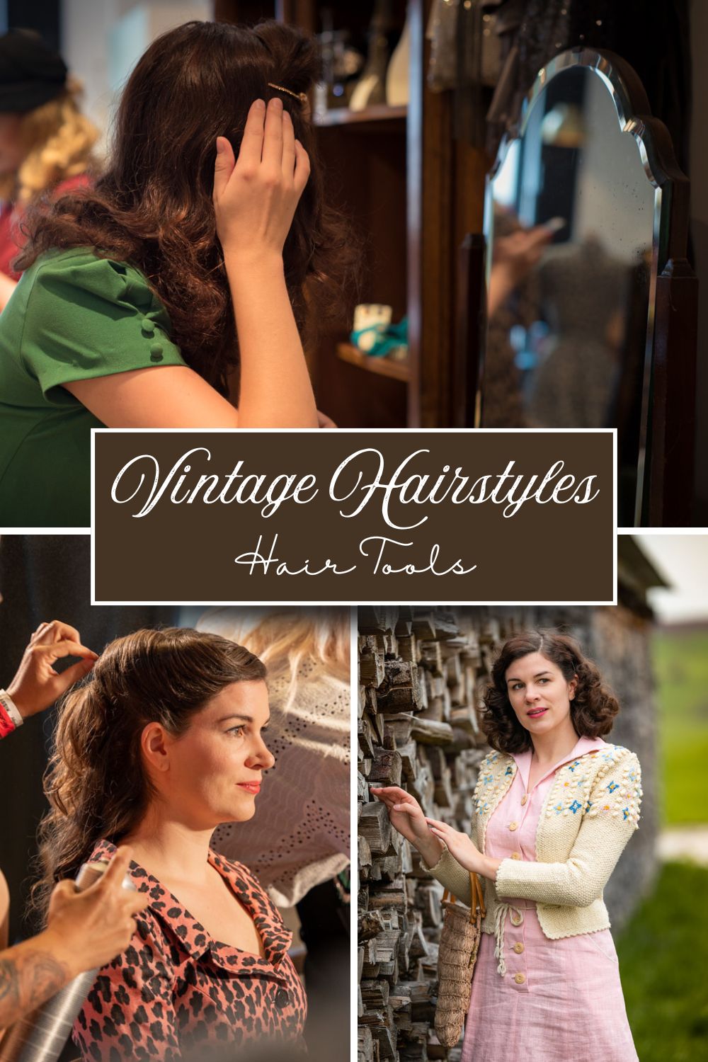 The perfect hair styling tools for authentic vintage hairstyles