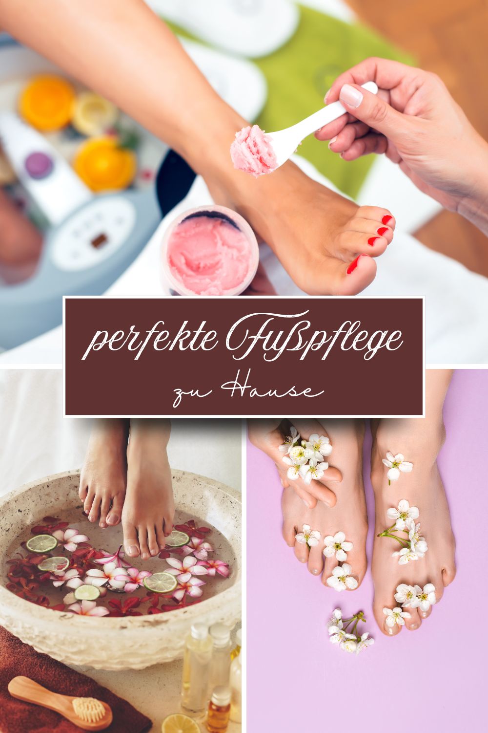 Die perfekte DIY-Fußpflege für zu Hause