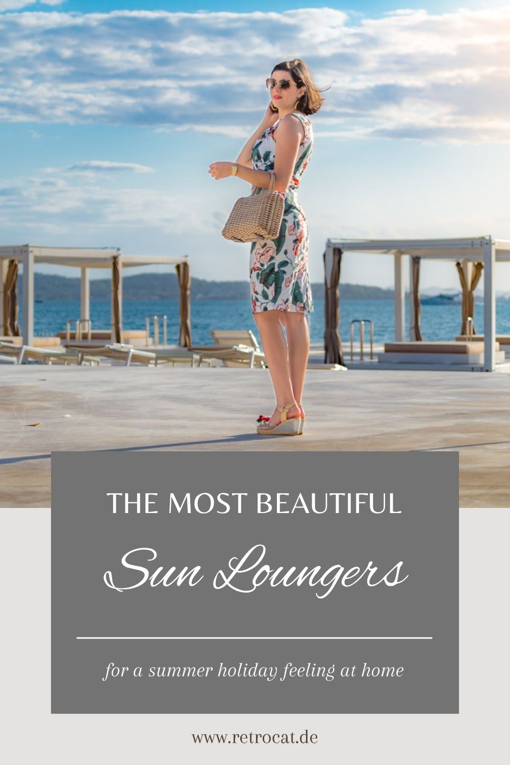 The most beautiful sun loungers & lounges for the garden with vintage vibes