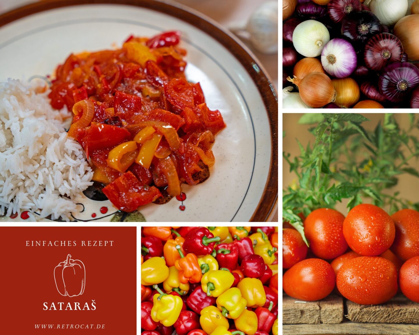 Sataraš: Ein sommerlicher Paprika-Tomaten-Eintopf aus Kroatien