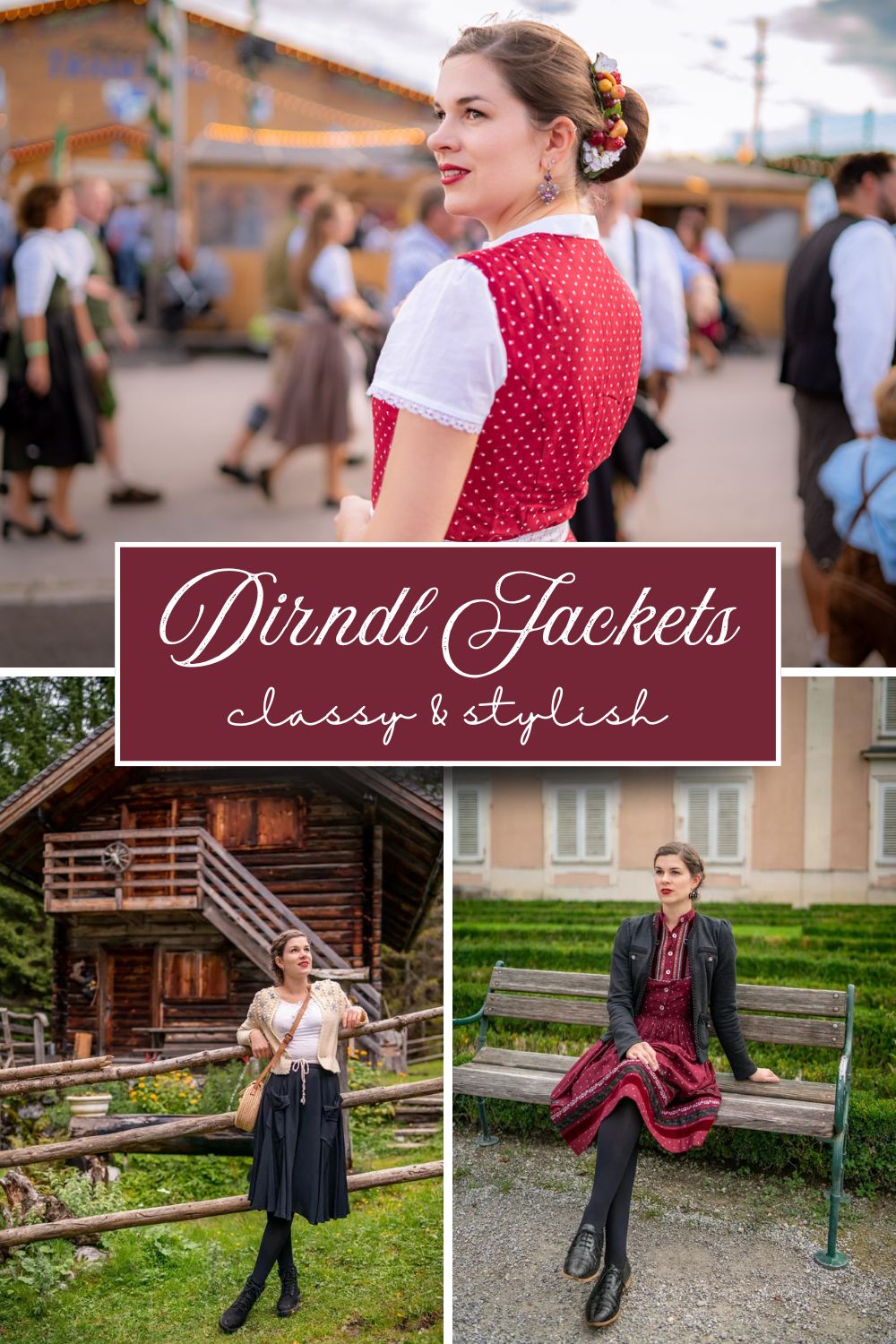Dirndl jackets: Matching cardigans and jackets for dirndls and traditional costumes: RetroCats tips