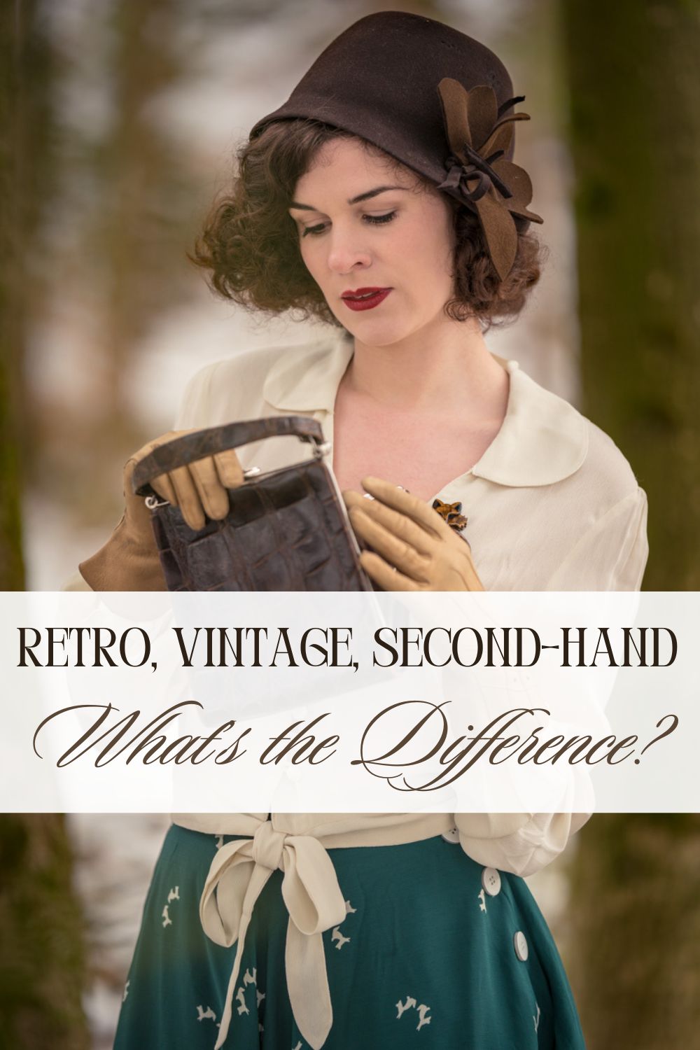 Retro vs. Vintage vs. Second-Hand Fashion: What’s the Difference — and Why It Matters