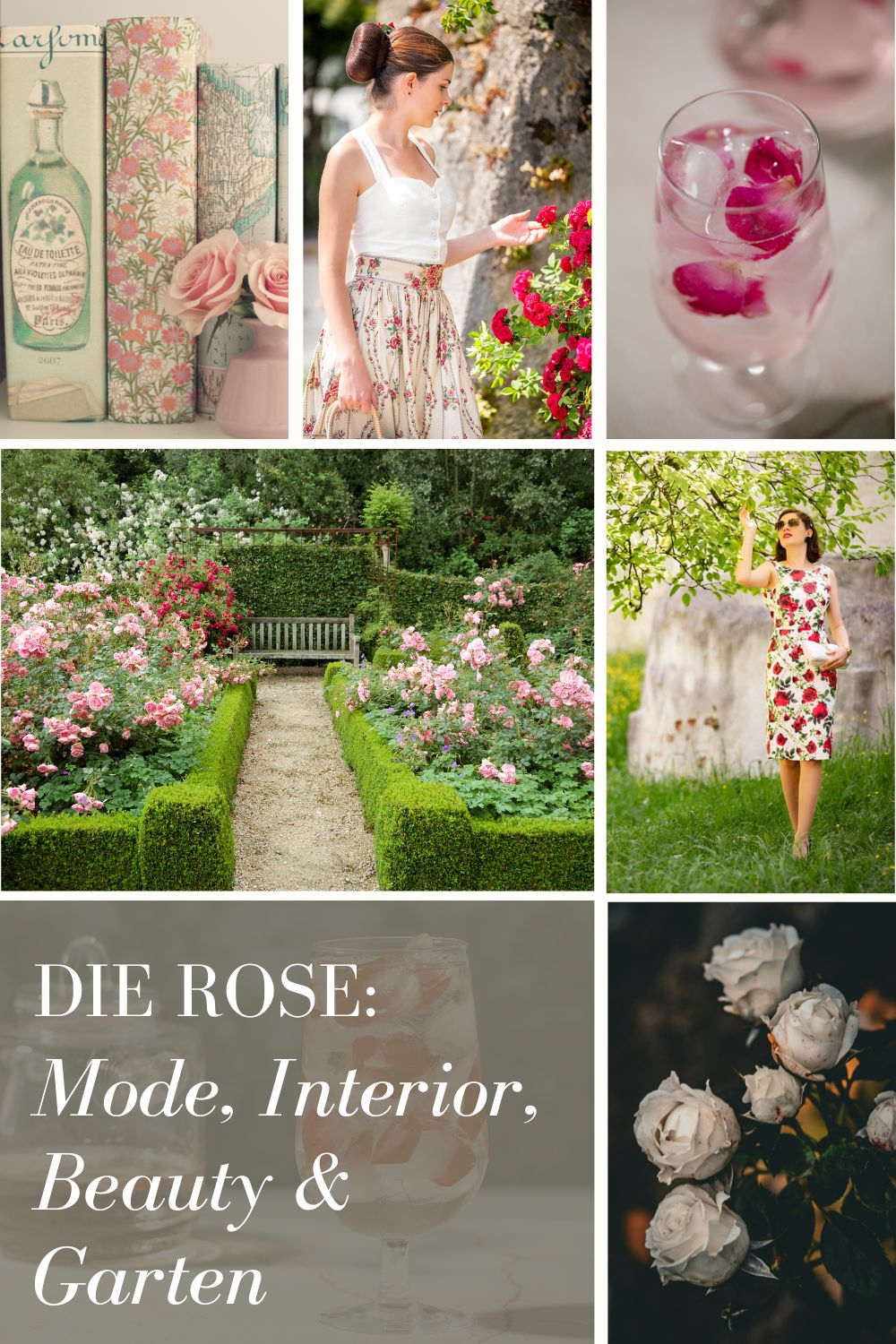 Inspiration Rose: Rosenprint, Rosen-Beauty und Rosengarten-Tipps