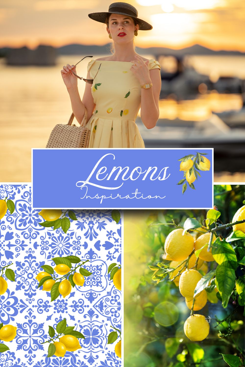 Lemon Inspiration: Fashion, Decor and Garden