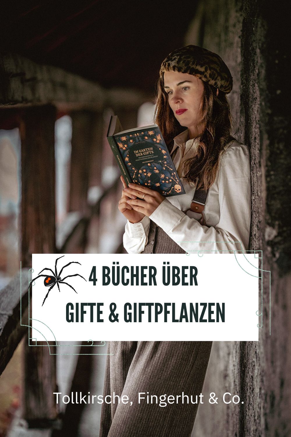 Sachbücher und Dark Romantasy über Gifte und Giftpflanzen