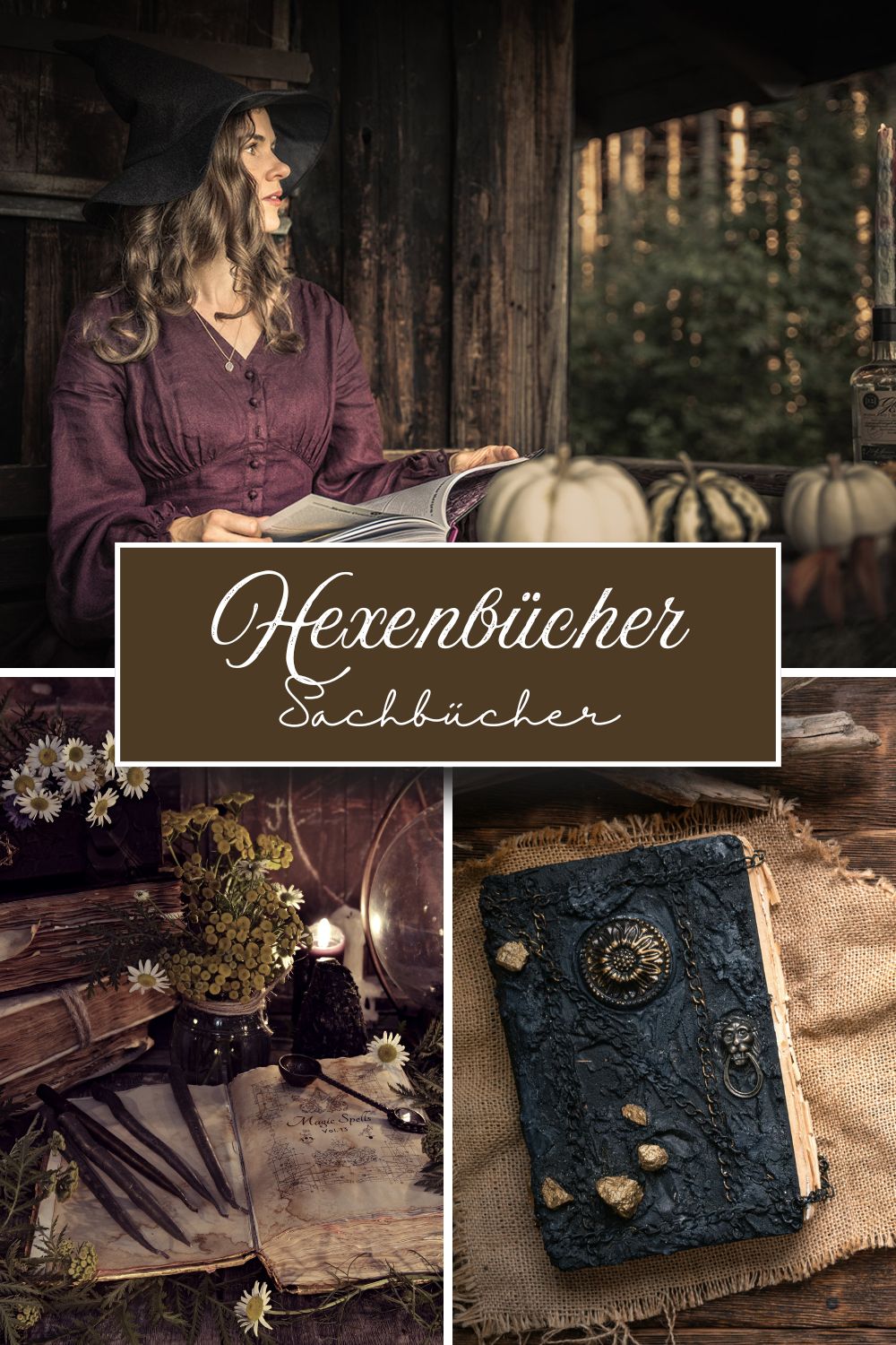 Hexenbücher: Garten, Küche und Geschichte der Magie